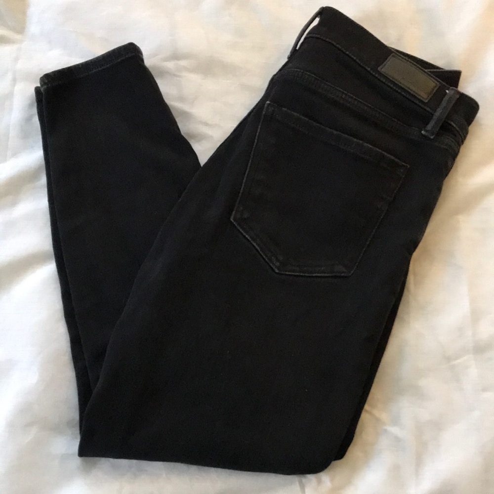 Fleece lined black jeans